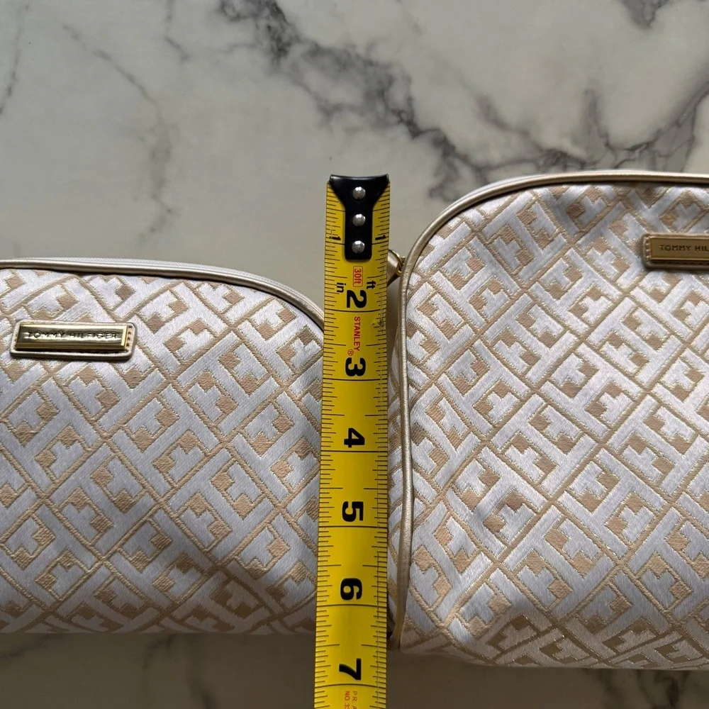 Tommy Hilfiger Makeup Cosmetic Bags - Bundle set of 2